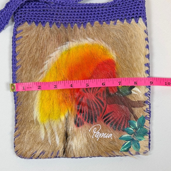 Traditional Handwoven Bilum Bag Orgins Papua New Guinea - Picture 9 of 10